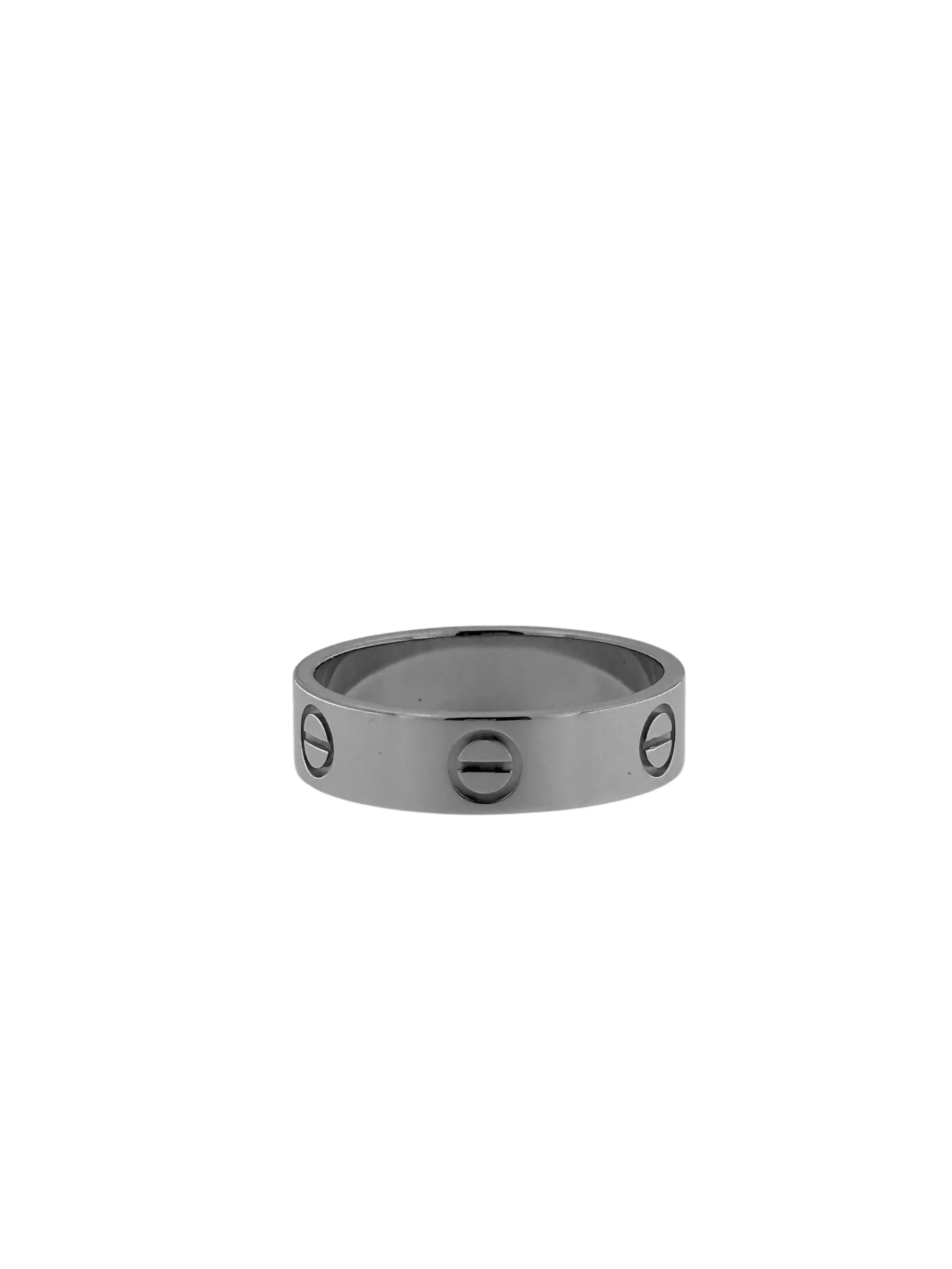 Bague Love de Cartier en Or Blanc size 60 sold by 58 Facettes