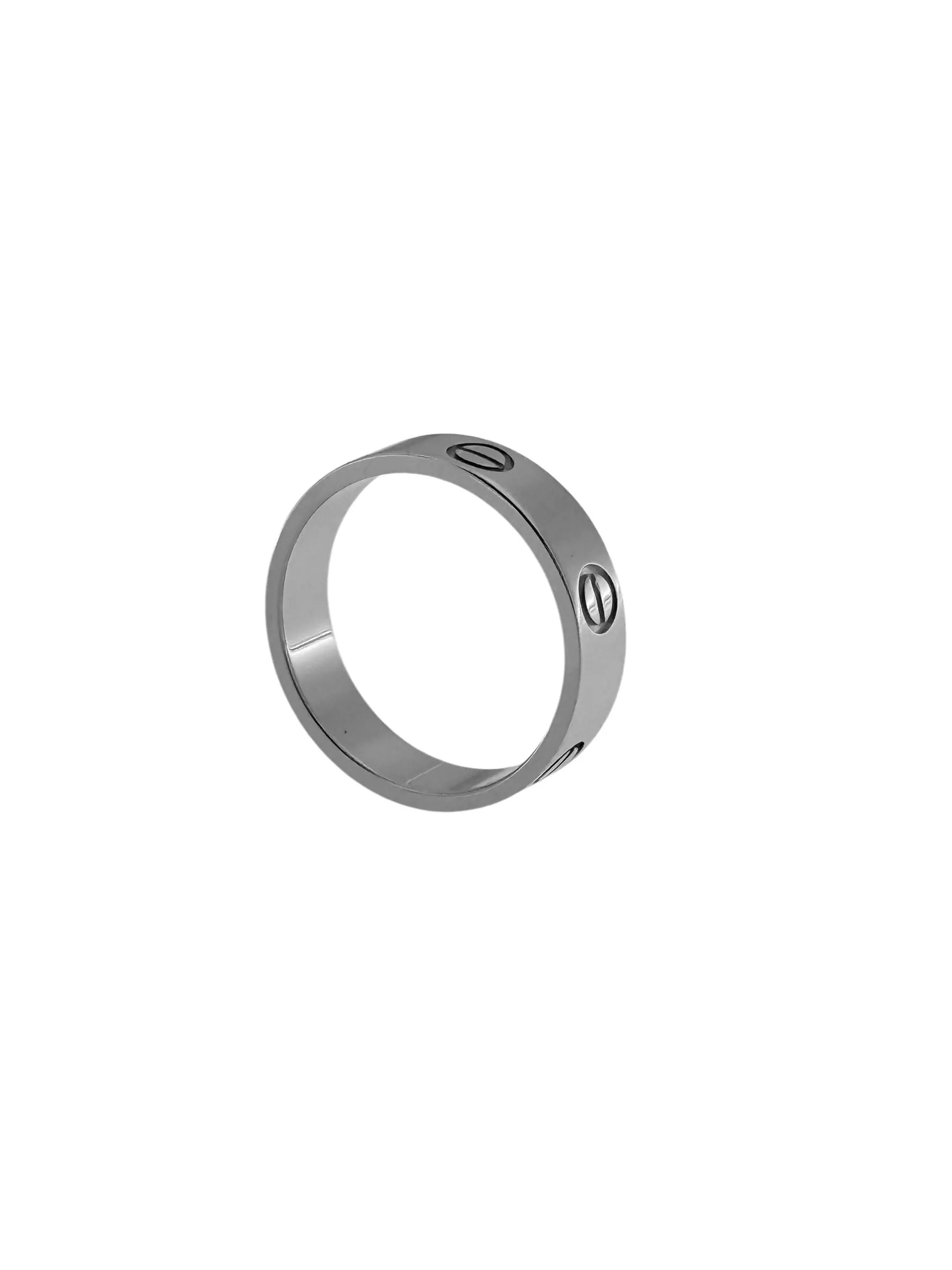 Bague Love de Cartier en Or Blanc size 60 sold by 58 Facettes product image thumbnail 3