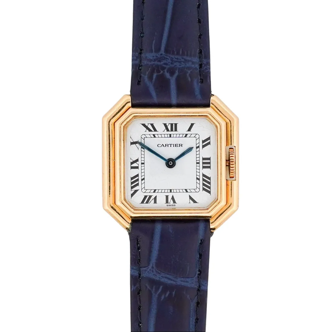 Cartier Ceinture - Ivory roman dial - SM sold by 58 Facettes