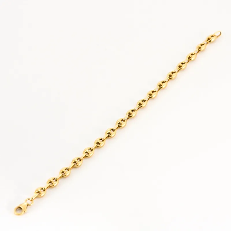 Bracelet grain de café, or jaune sold by 58 Facettes