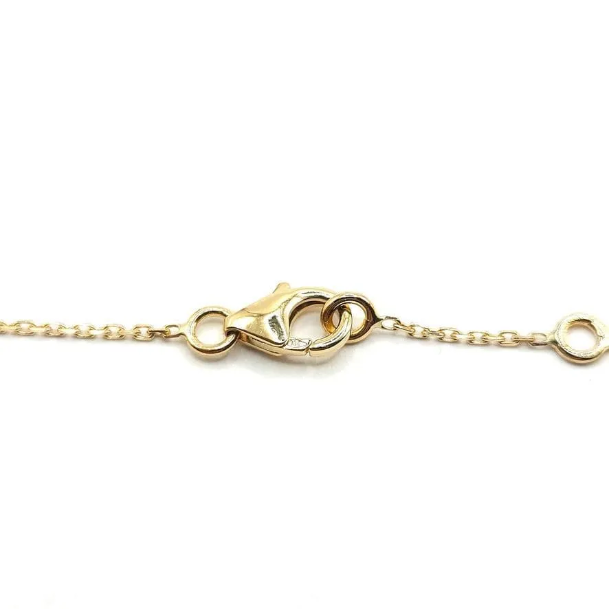 Bracelet or blanc diamants et rubis signé Ely Bela sold by 58 Facettes product image thumbnail 4