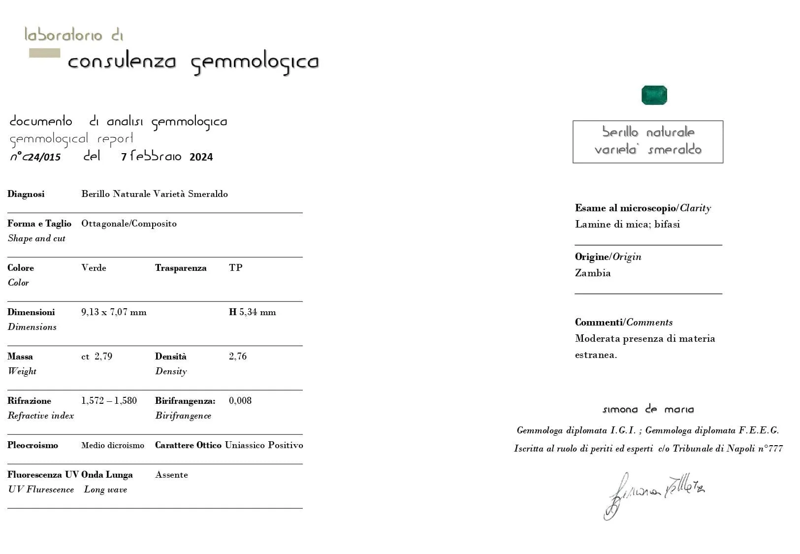 Boucles d'oreilles pendantes en or et diamants émeraude de Colombie Art Déco sold by 58 Facettes product image thumbnail 5