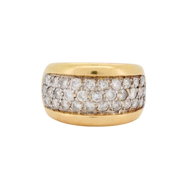 Bague Jonc Or et Diamants sold by 58 Facettes