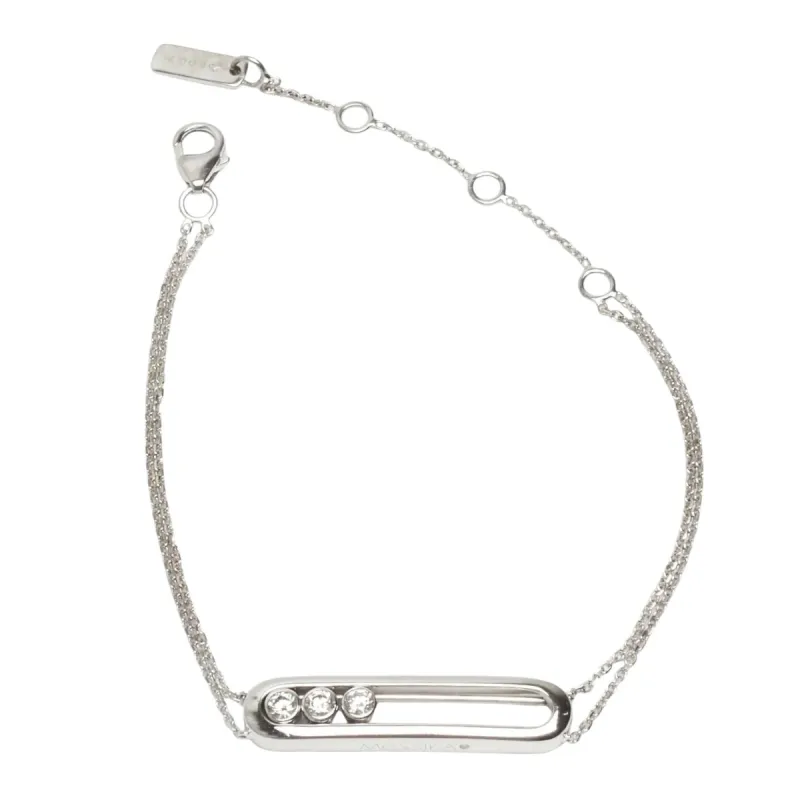 MESSIKA - Bracelet Move Classique or blanc diamants sold by 58 Facettes