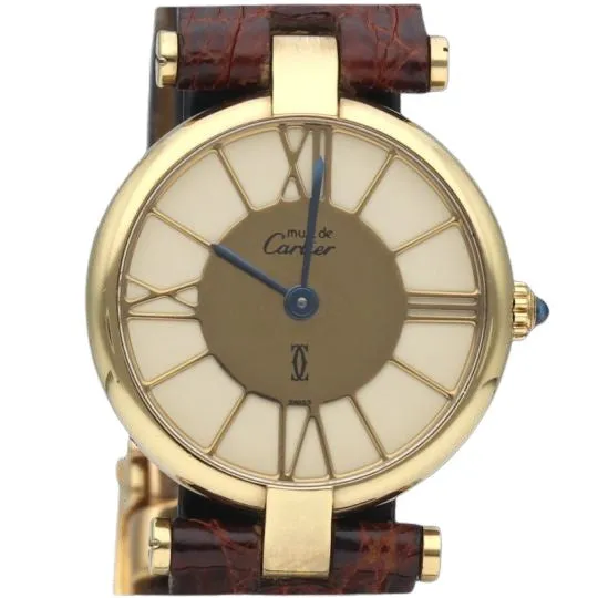 Cartier Montre Must De Cartier Vermeil sold by 58 Facettes