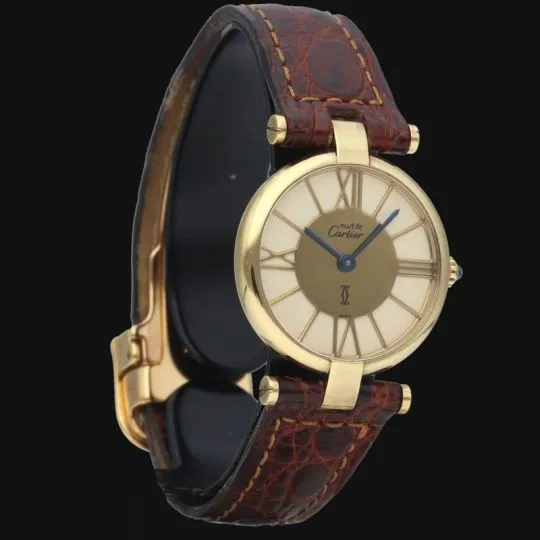 Cartier Montre Must De Cartier Vermeil sold by 58 Facettes product image thumbnail 5