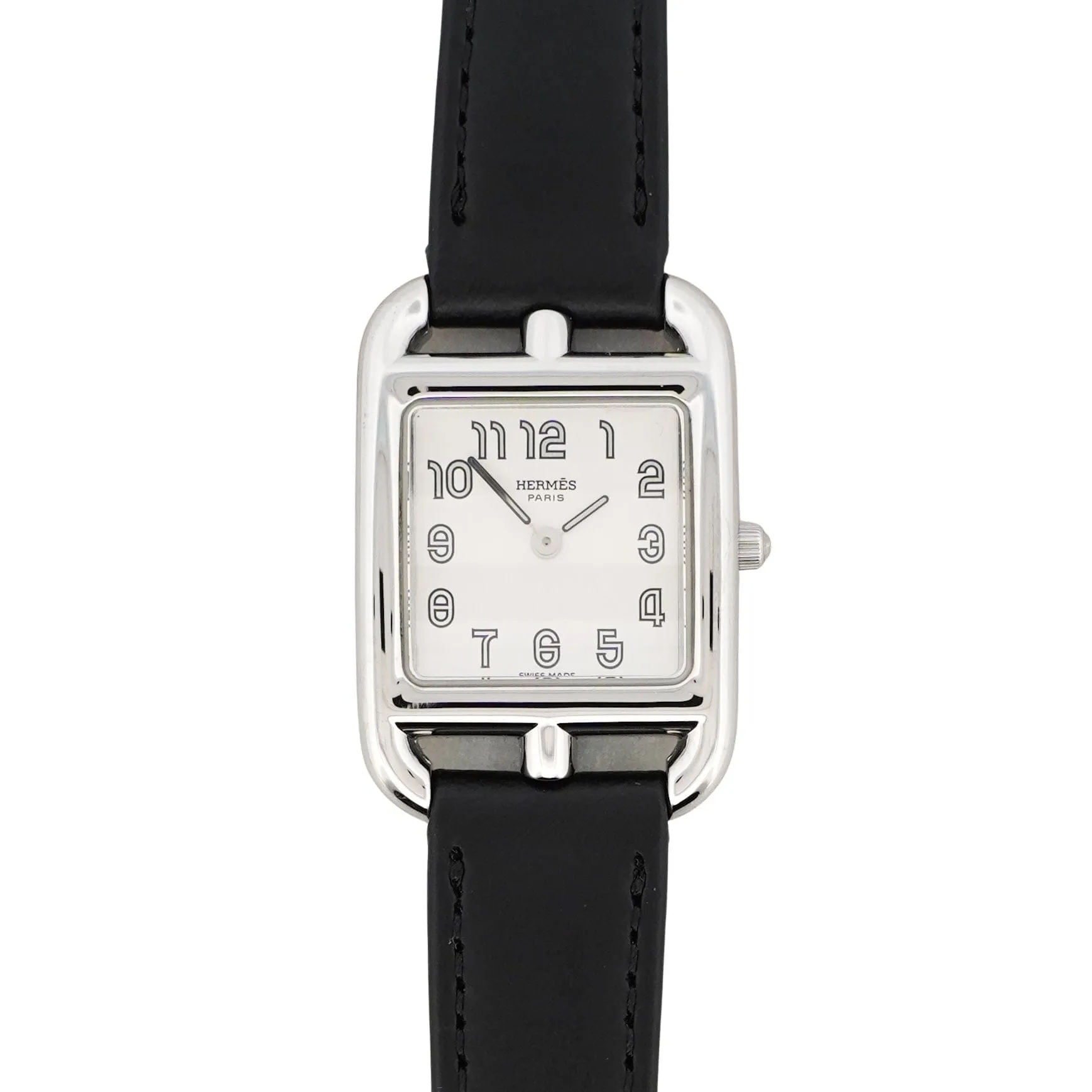 Hermès Cape Cod - Silver arab dial - SM sold by 58 Facettes
