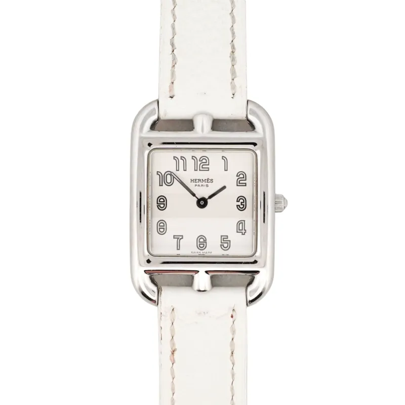 Hermès Cape Cod - Silver arab dial - SM sold by 58 Facettes