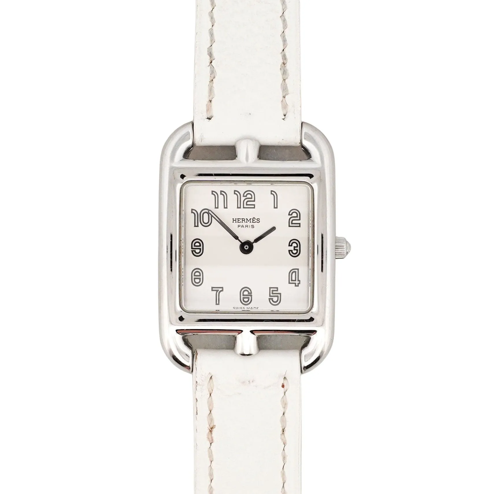 Hermès Cape Cod - Silver arab dial - SM sold by 58 Facettes