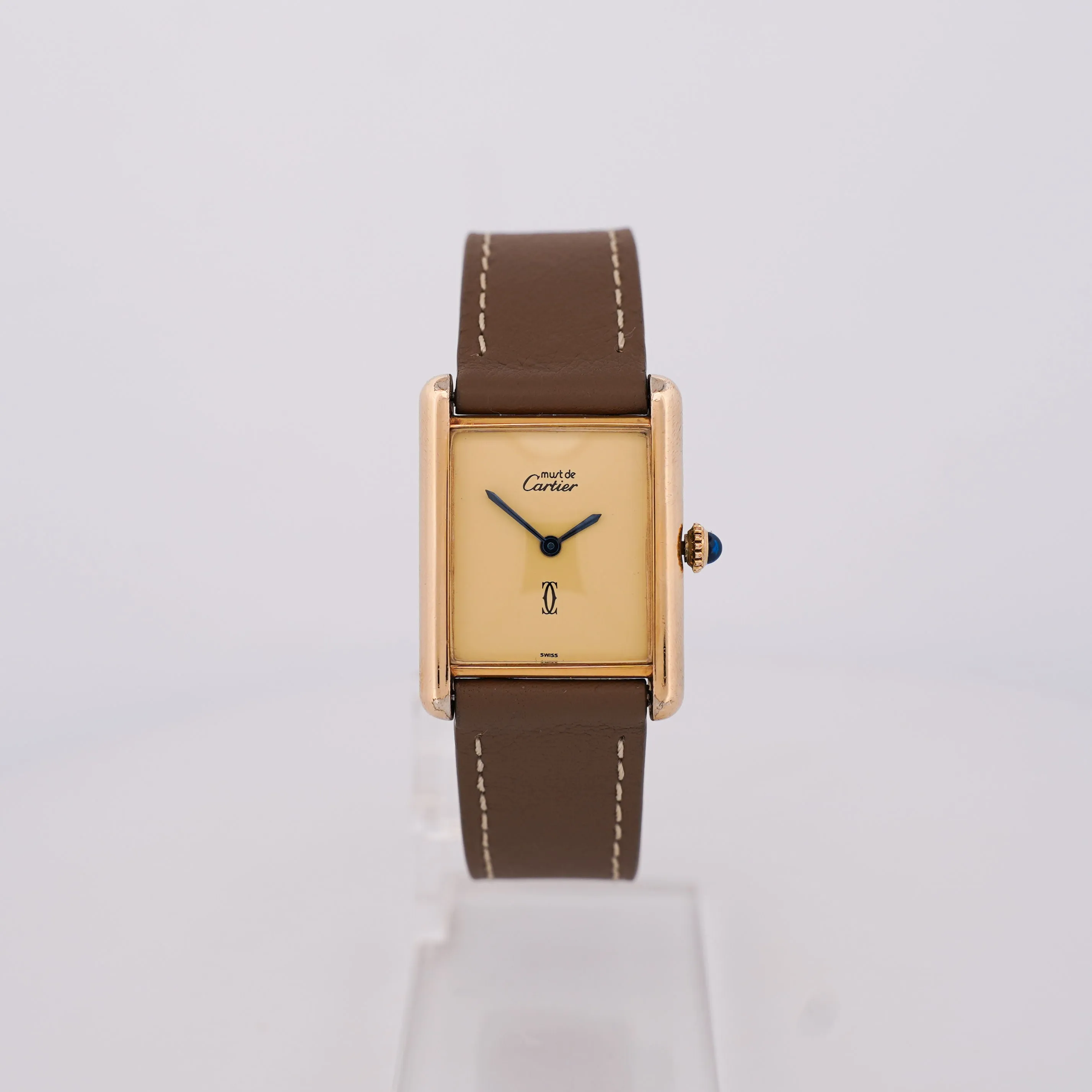 Cartier Tank Must - Cadran citron - LM sold by 58 Facettes product image thumbnail 3