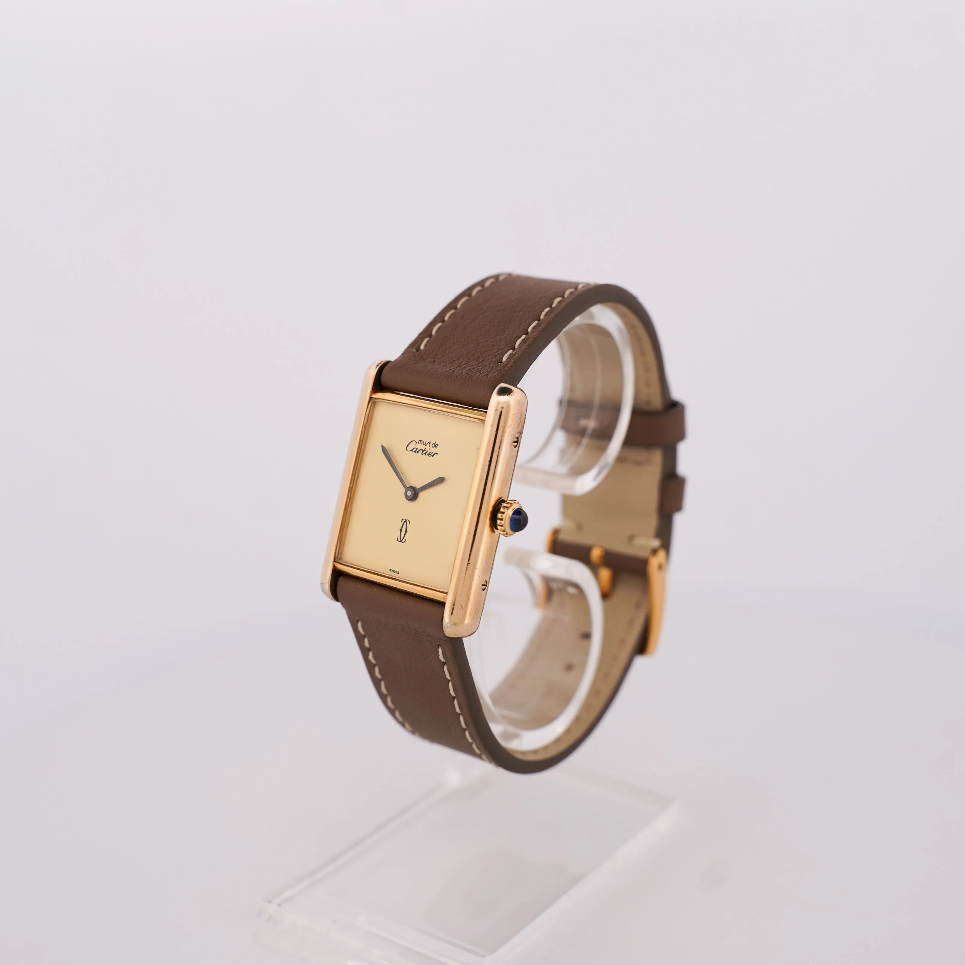 Cartier Tank Must - Cadran citron - LM sold by 58 Facettes product image thumbnail 4