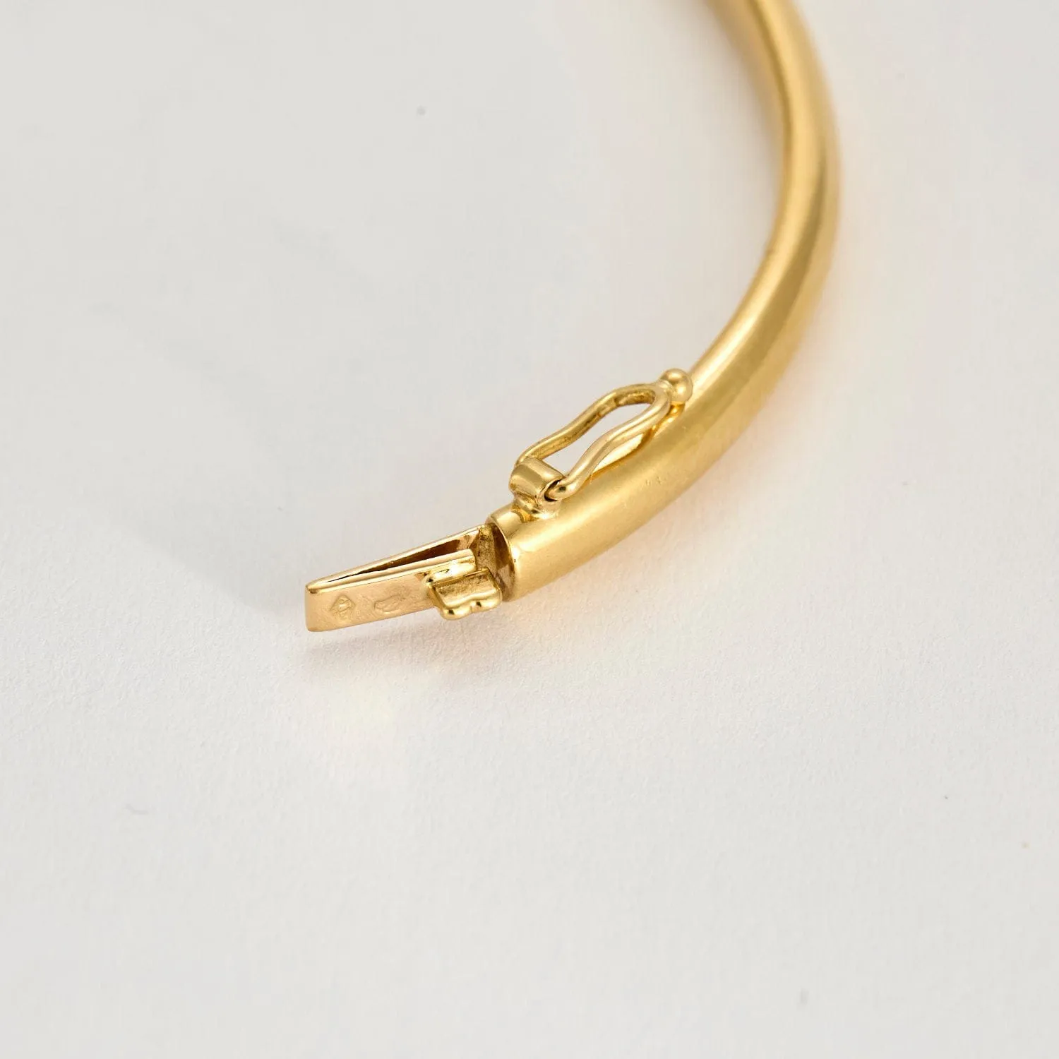 Bracelet Rigide Rivière or jaune diamants sold by 58 Facettes product image thumbnail 5