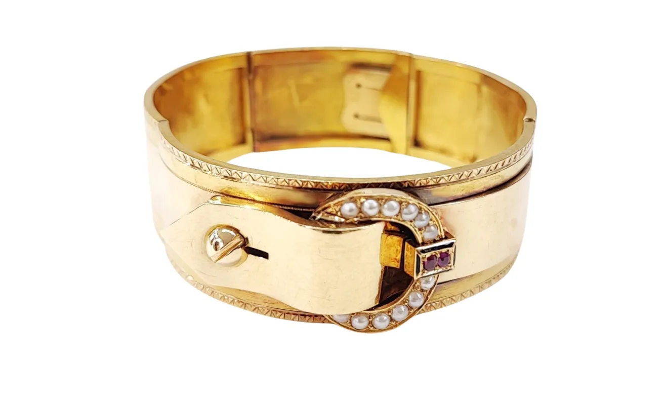 Bracelet jonc Napoléon III sold by 58 Facettes