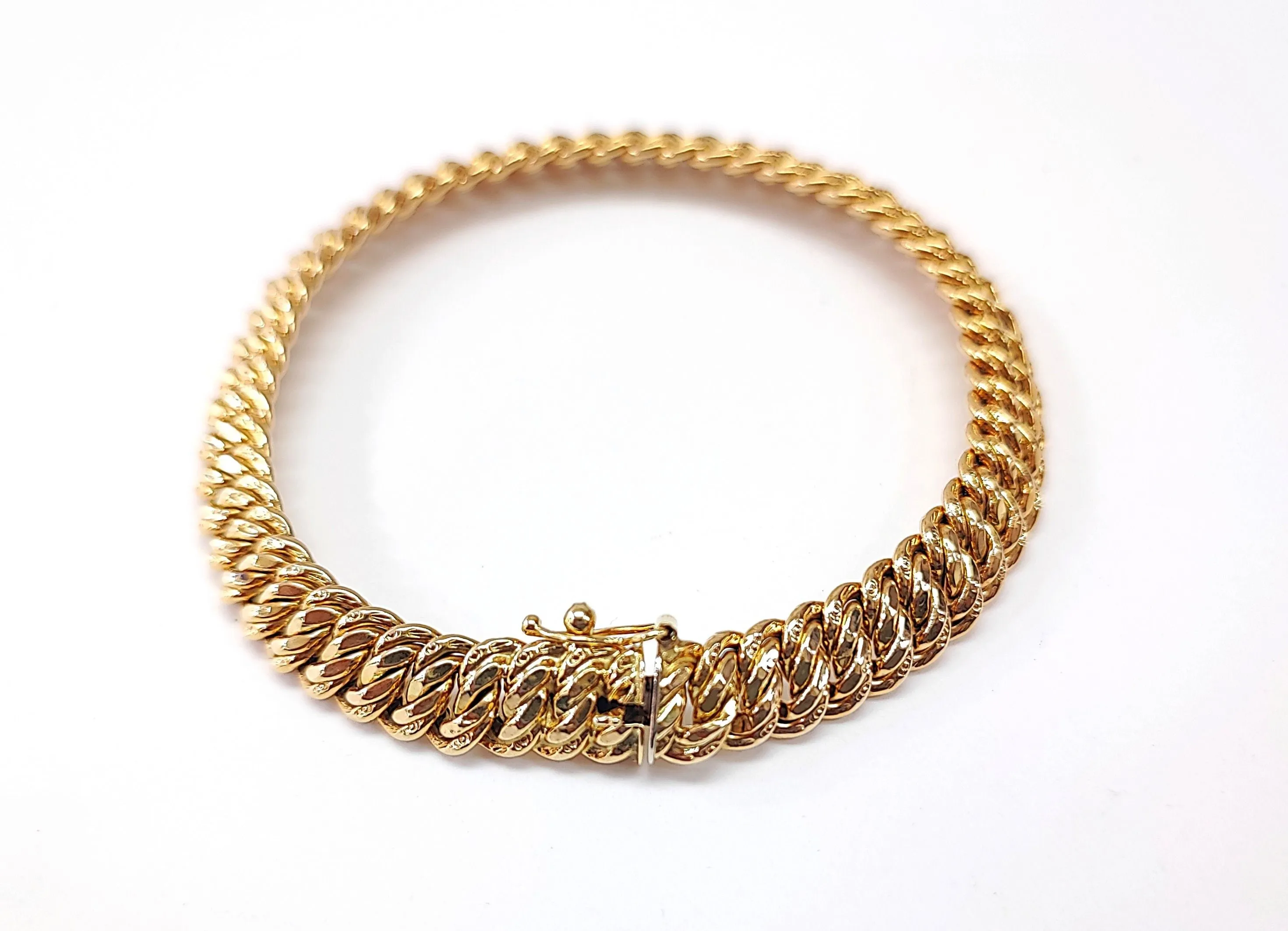 Bracelet maille américaine sold by 58 Facettes product image thumbnail 4