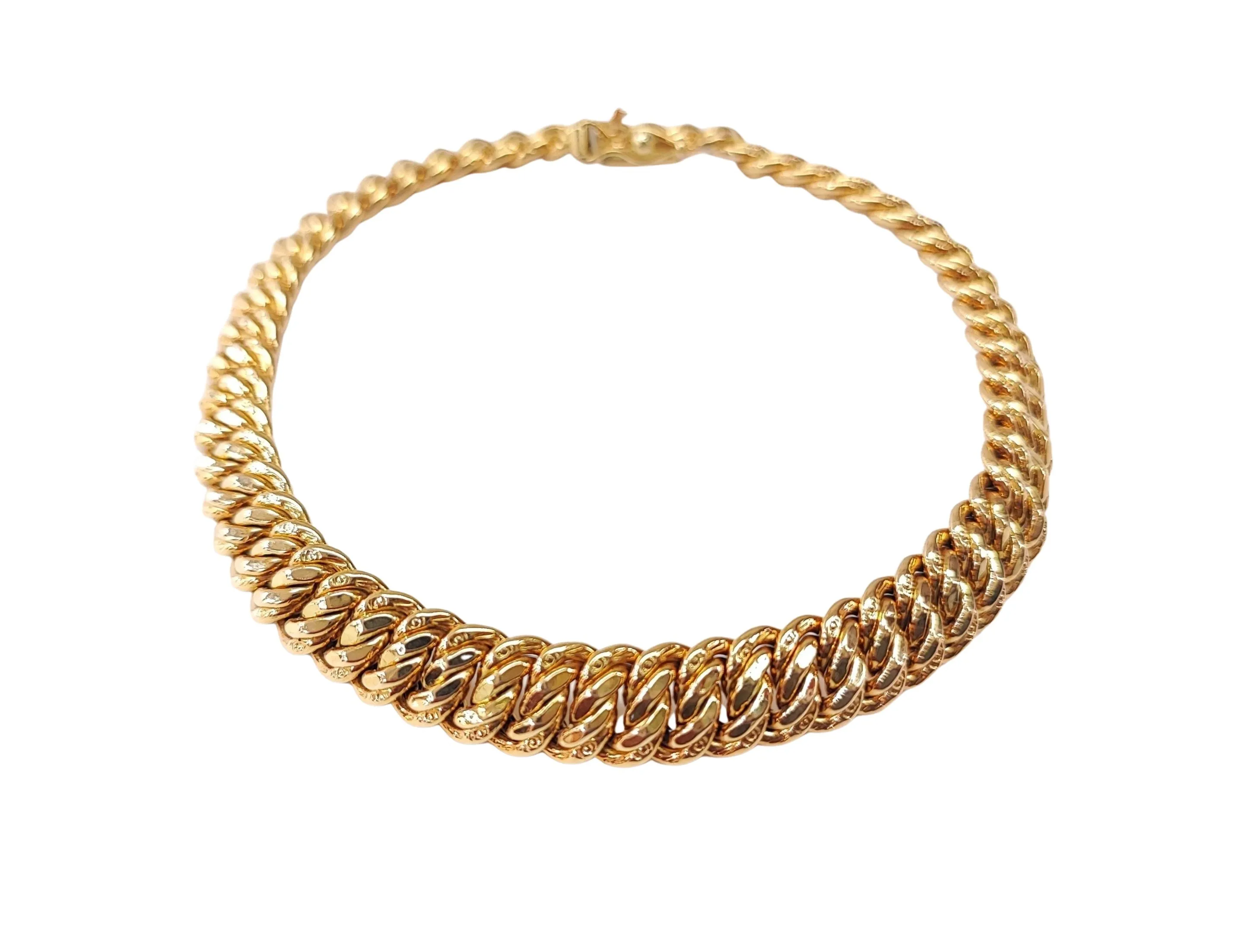 Bracelet maille américaine sold by 58 Facettes