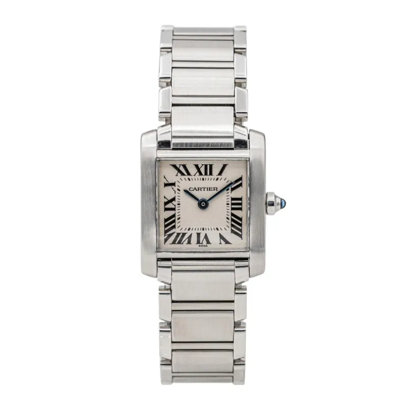 Cartier Montre Tank Acier sold by 58 Facettes