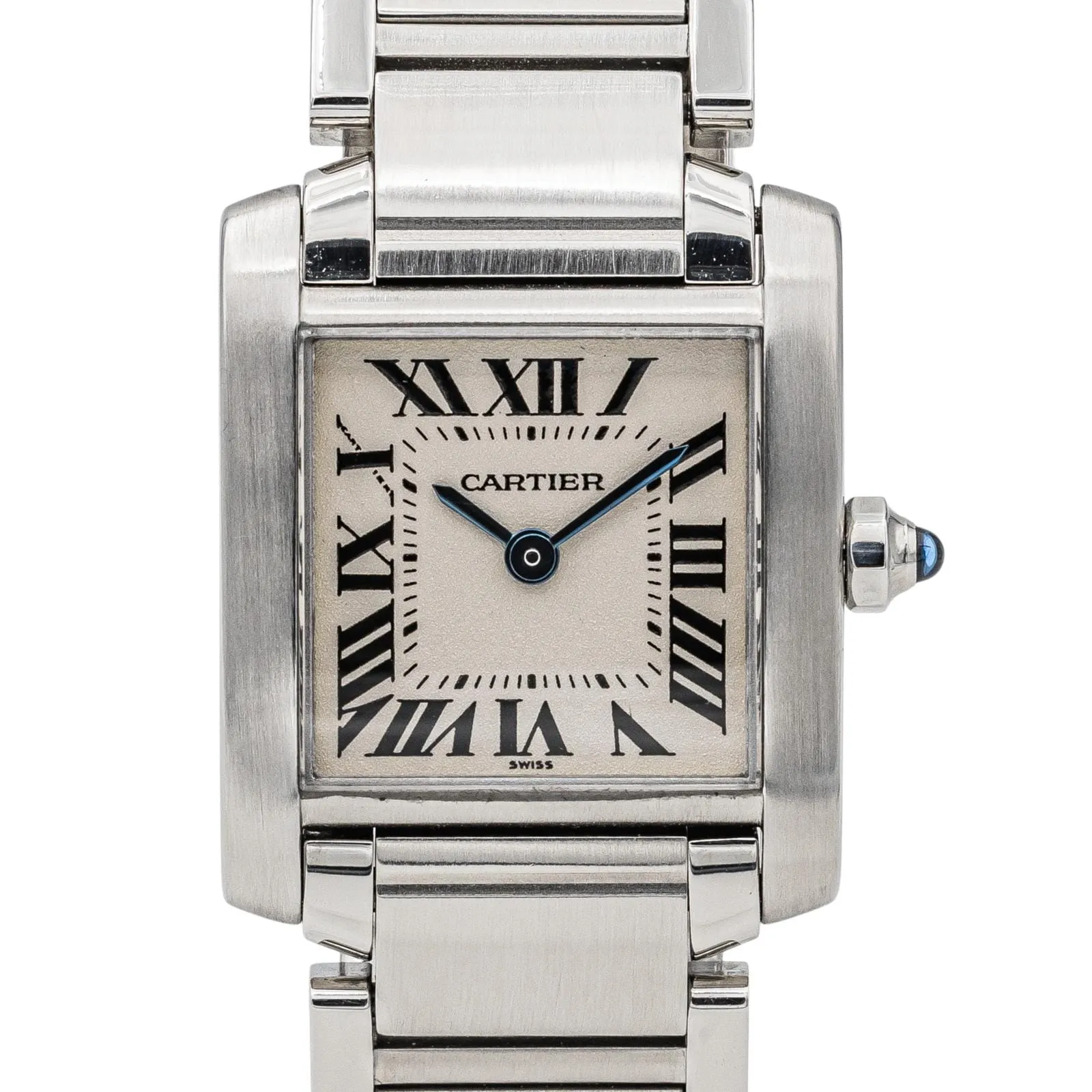 Cartier Montre Tank Acier sold by 58 Facettes product image thumbnail 5