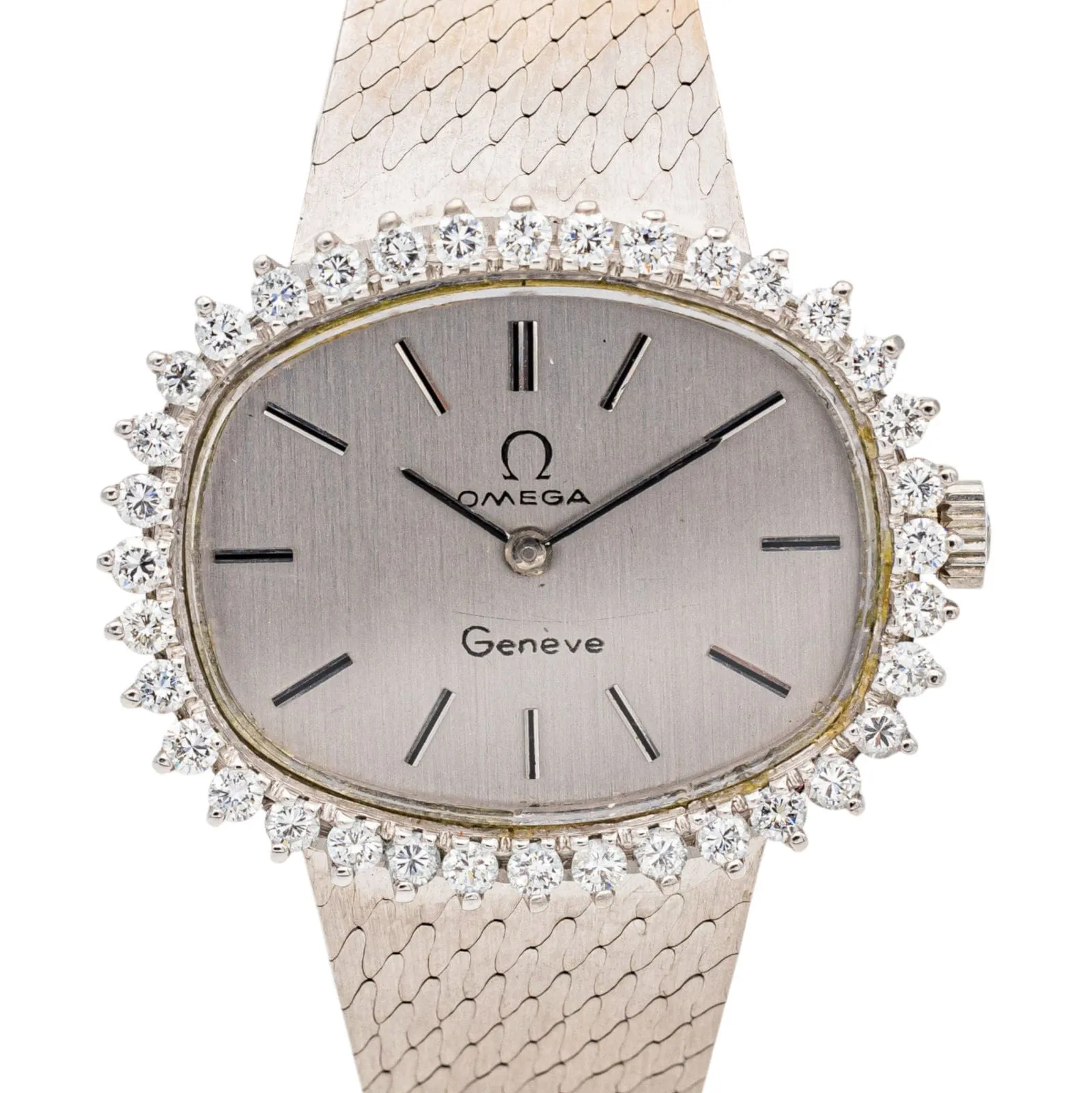 Omega Montre De Ville Or blanc Diamant sold by 58 Facettes product image thumbnail 5