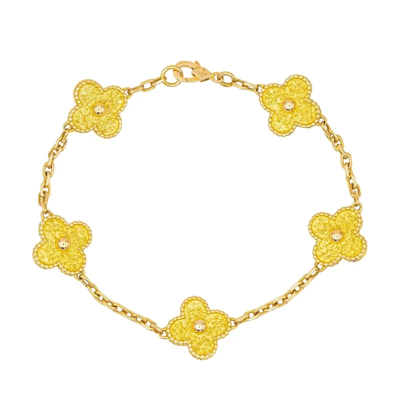 Van Cleef & Arpels Bracelet Alhambra Or jaune sold by 58 Facettes