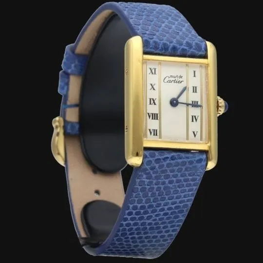 Cartier Montre Tank Vermeil sold by 58 Facettes product image thumbnail 5