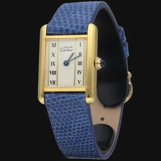 Cartier Montre Tank Vermeil sold by 58 Facettes product image thumbnail 2