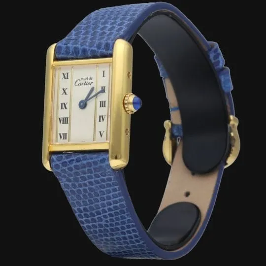 Cartier Montre Tank Vermeil sold by 58 Facettes product image thumbnail 3