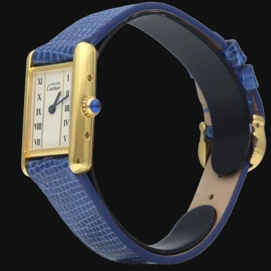 Cartier Montre Tank Vermeil sold by 58 Facettes product image thumbnail 4