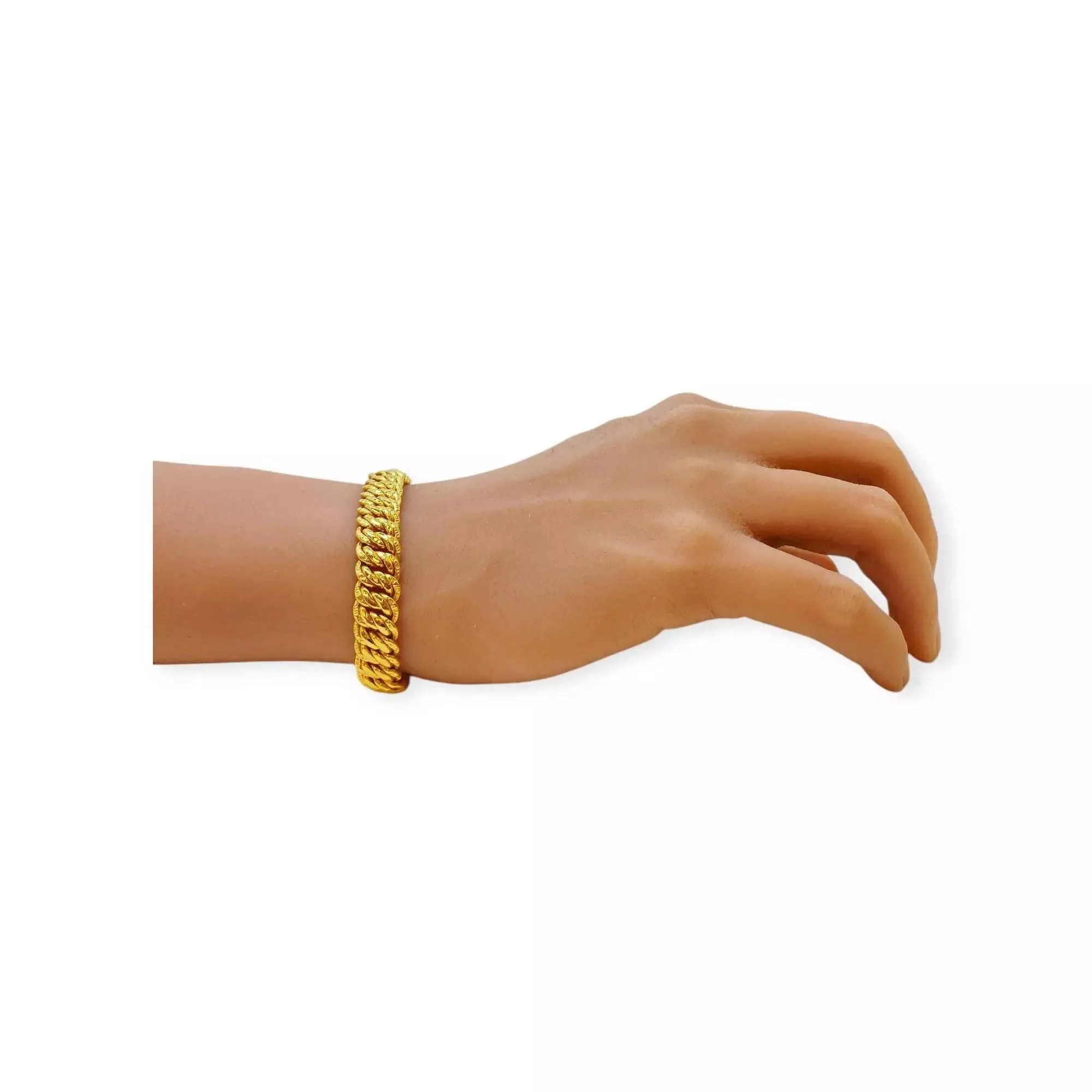 Bracelet or jaune maille américaine sold by 58 Facettes product image thumbnail 2