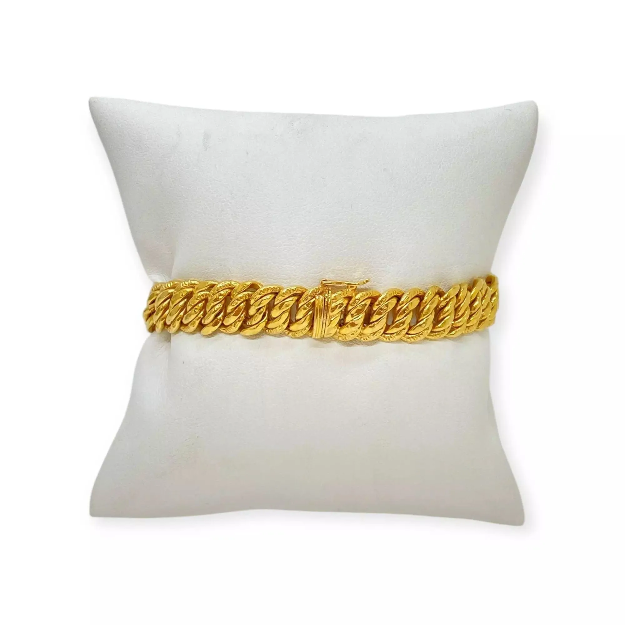 Bracelet or jaune maille américaine sold by 58 Facettes product image thumbnail 4