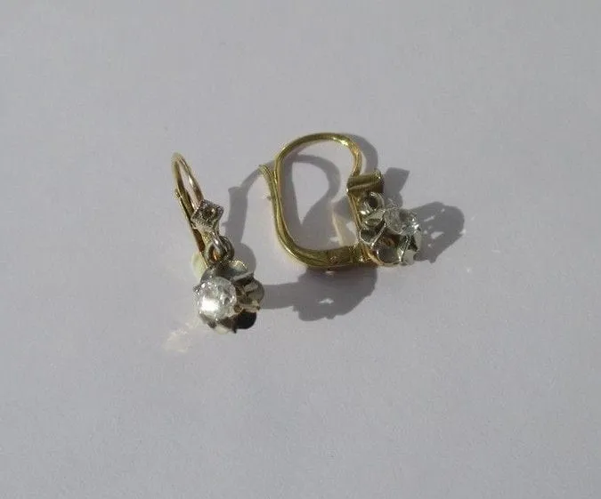 Boucles d’oreilles dormeuses trembleuses sold by 58 Facettes product image thumbnail 5