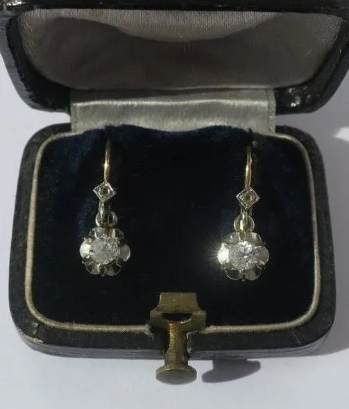 Boucles d’oreilles dormeuses trembleuses sold by 58 Facettes product image thumbnail 4