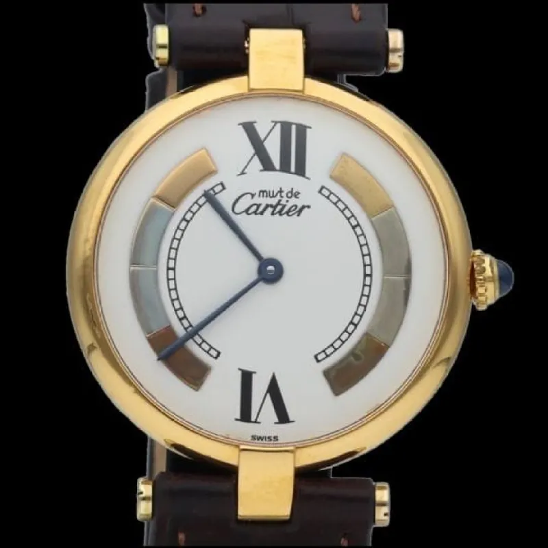 Cartier Montre Must De Cartier Vermeil sold by 58 Facettes