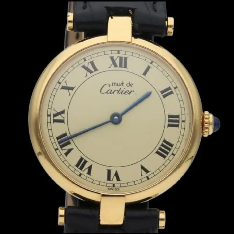 Cartier Montre Must De Cartier Vermeil sold by 58 Facettes