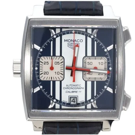 Montre Tag Heuer Monaco Chronographe Calibre 11 Steve McQueen sold by 58 Facettes
