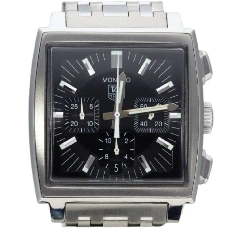 Tag Heuer Montre Monaco Chronograph sold by 58 Facettes