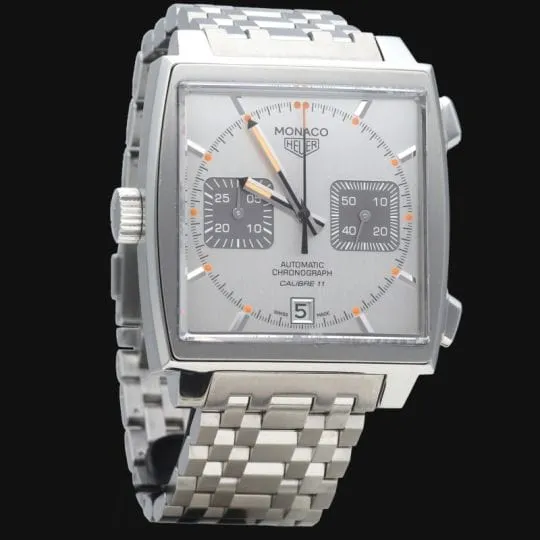 Tag Heuer Montre Monaco Chronograph Calibre 11 sold by 58 Facettes product image thumbnail 5