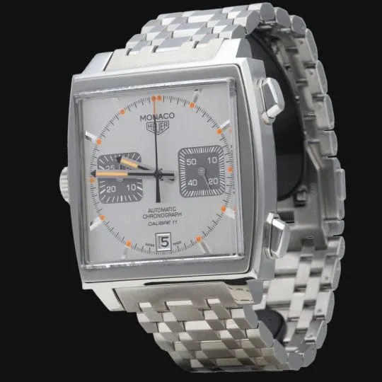 Tag Heuer Montre Monaco Chronograph Calibre 11 sold by 58 Facettes product image thumbnail 2
