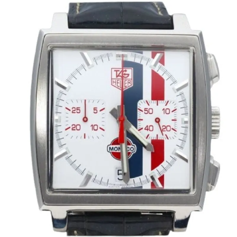 Tag Heuer Montre Monaco Chronograph Gulf Edition Limitee sold by 58 Facettes