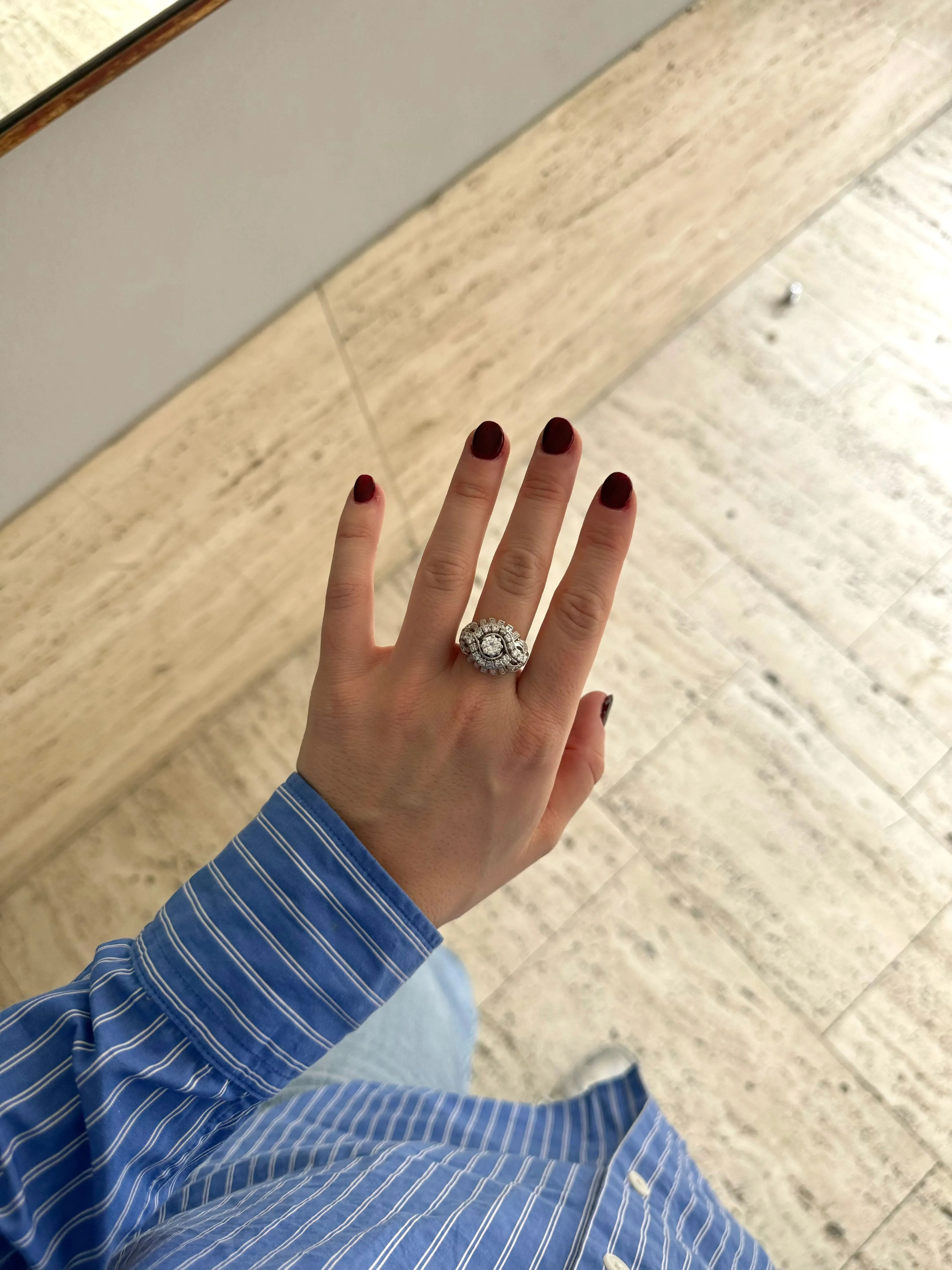 Bague en diamant vers 1970 sold by 58 Facettes product image thumbnail 5