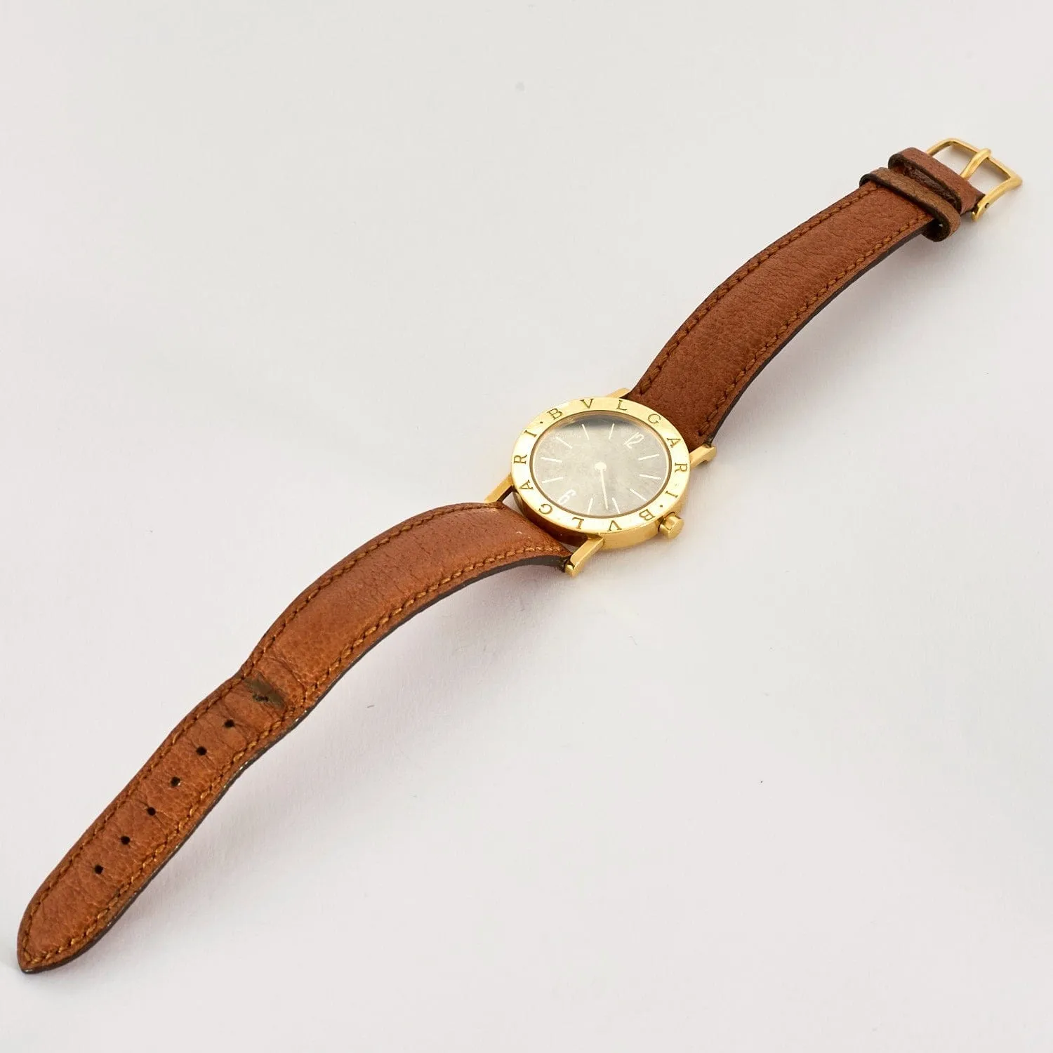BULGARI- Montre vintage en or jaune sold by 58 Facettes product image thumbnail 3