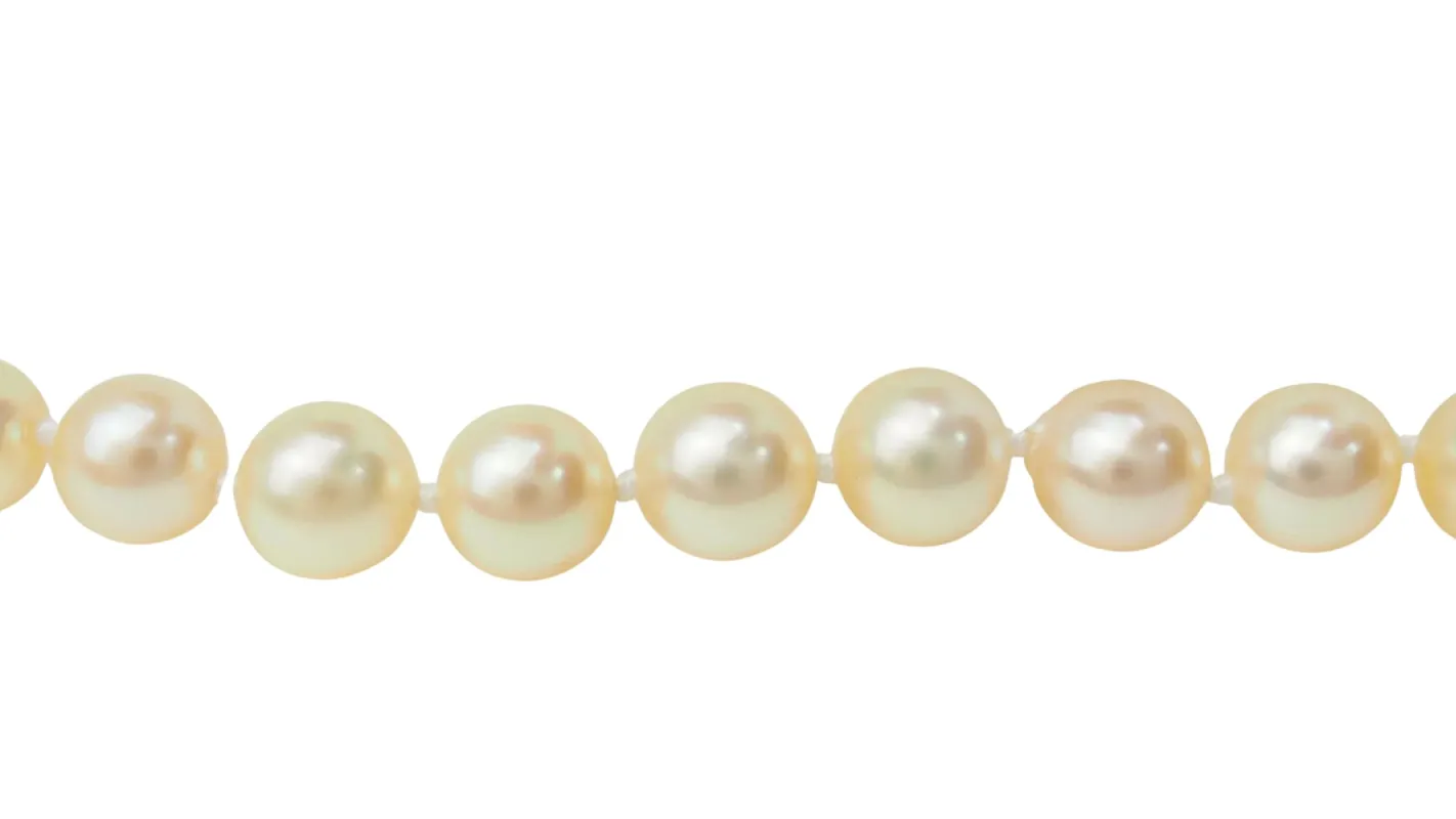 Bracelet En Or Jaune Et Perles De Culture sold by 58 Facettes