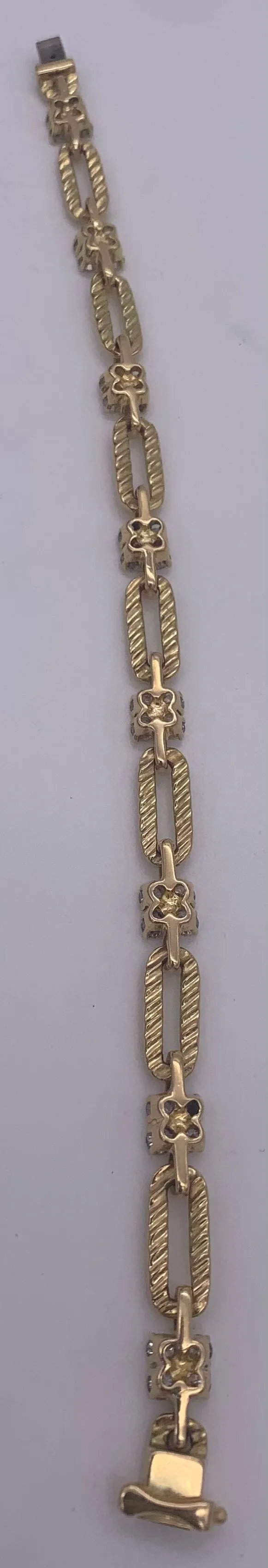 Bracelet or jaune et diamants sold by 58 Facettes product image thumbnail 5