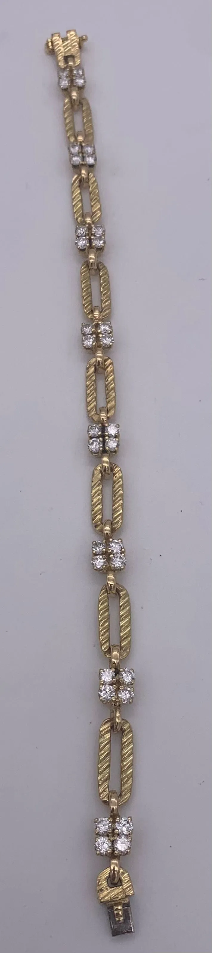 Bracelet or jaune et diamants sold by 58 Facettes product image thumbnail 4