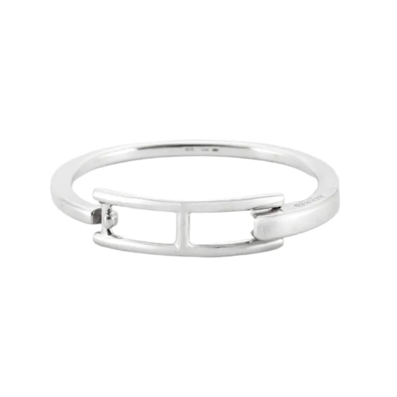 HERMES - Clap - Bracelet en argent sold by 58 Facettes