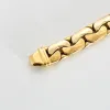 Bracelet 2 ors jaune et or blanc sold by 58 Facettes