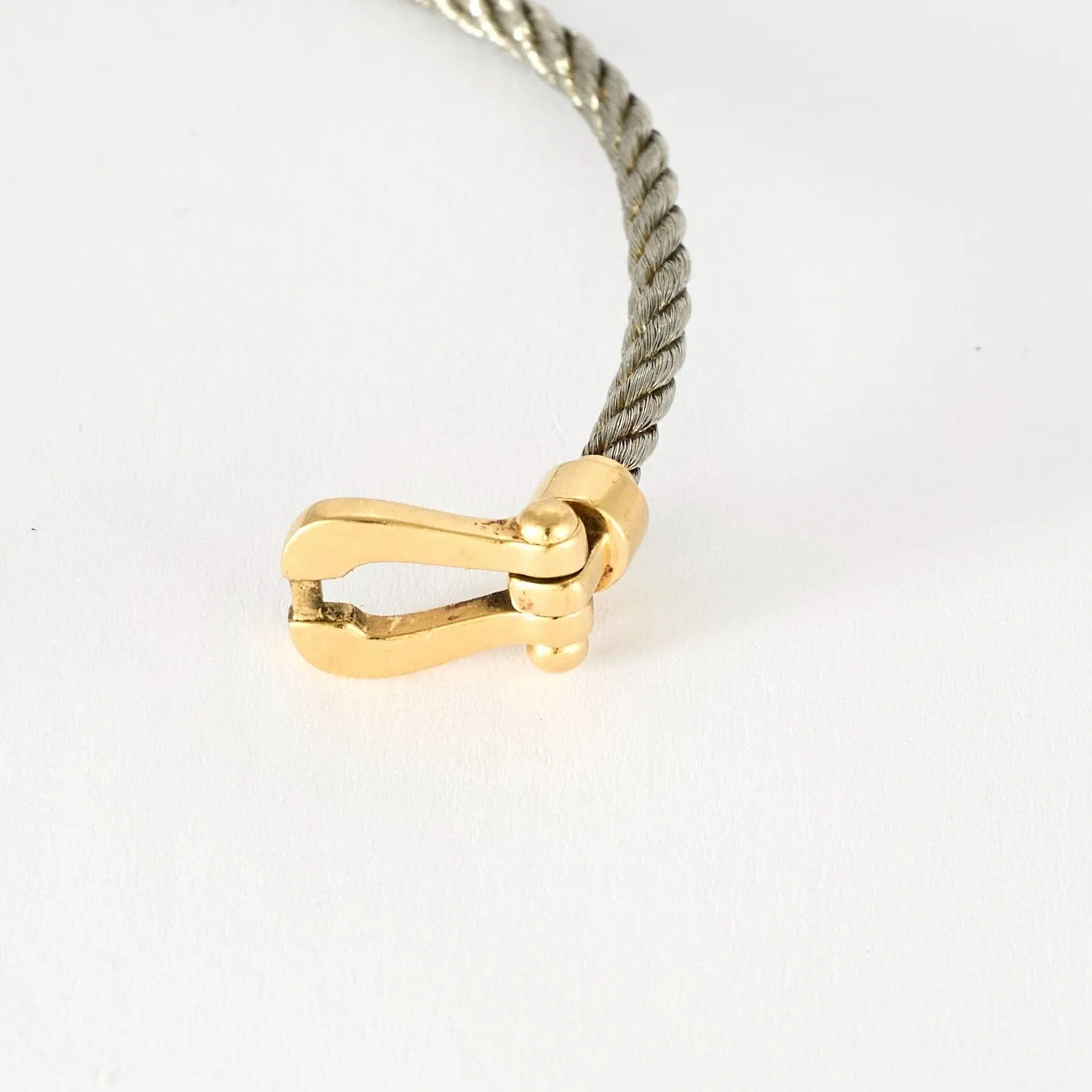 FRED - Force 10 - Bracelet petit modèle or jaune et acier sold by 58 Facettes product image thumbnail 3