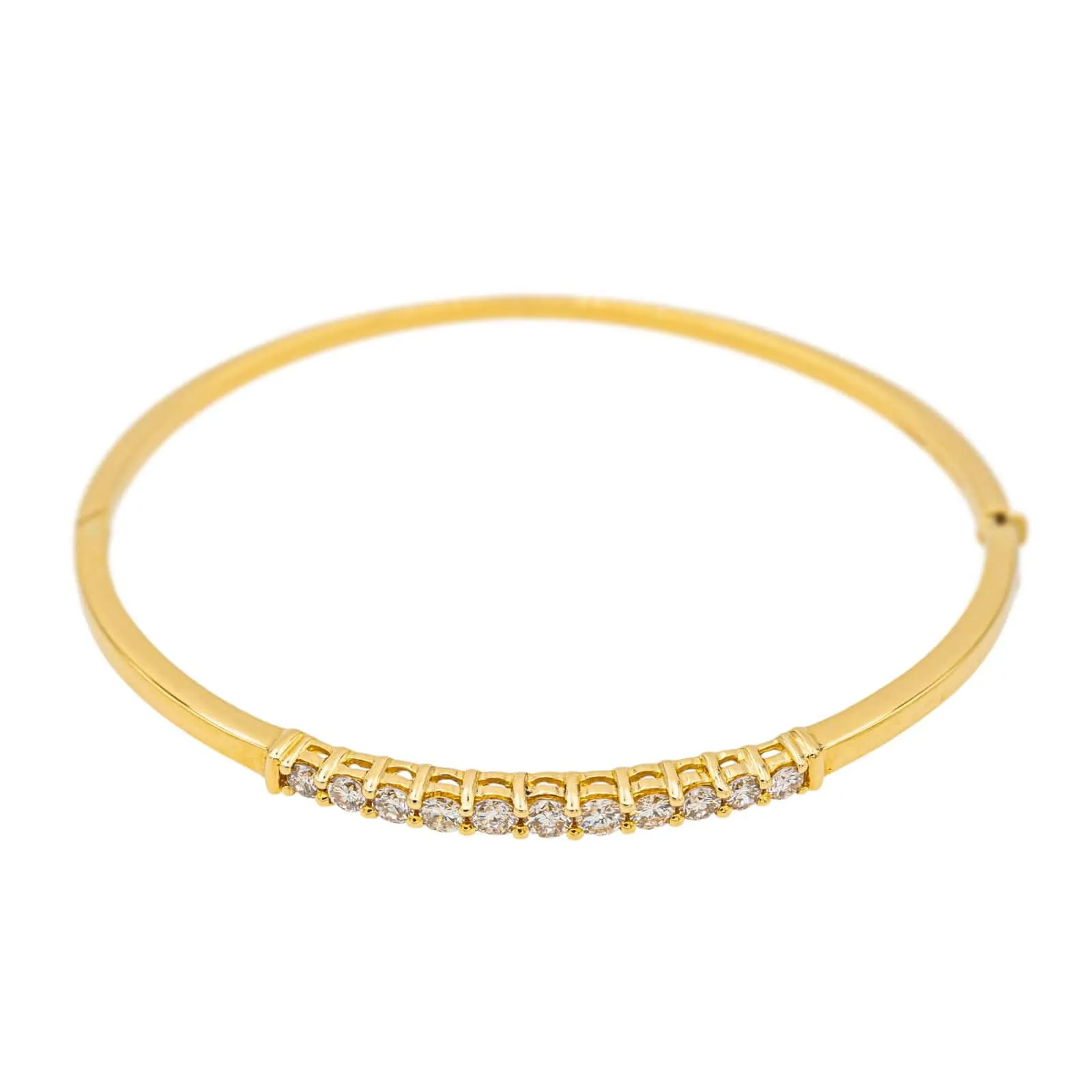 Bracelet Jonc Or jaune Diamant sold by 58 Facettes product image thumbnail 3