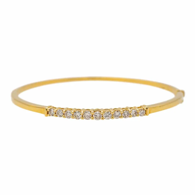 Bracelet Jonc Or jaune Diamant sold by 58 Facettes
