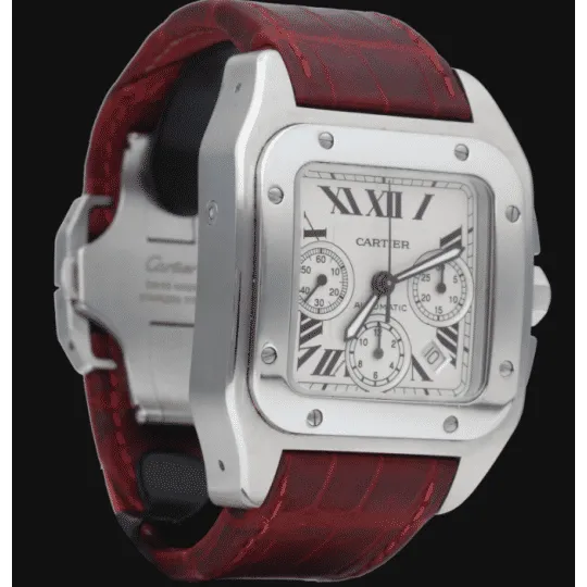 Cartier Montre Santos 100 Xl Chronograph sold by 58 Facettes product image thumbnail 5