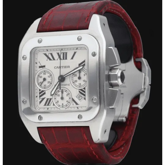 Cartier Montre Santos 100 Xl Chronograph sold by 58 Facettes product image thumbnail 2
